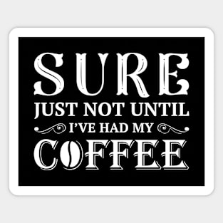 I’ve Had My Coffee Magnet